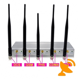 3G 2G Cellphone Jammer with Remote Control