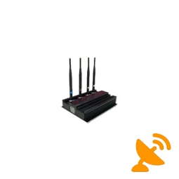 High Power Four Antenna UHF/VHF Jammer