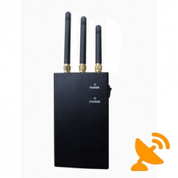 High Power + Portable Mobile Phone Jammer