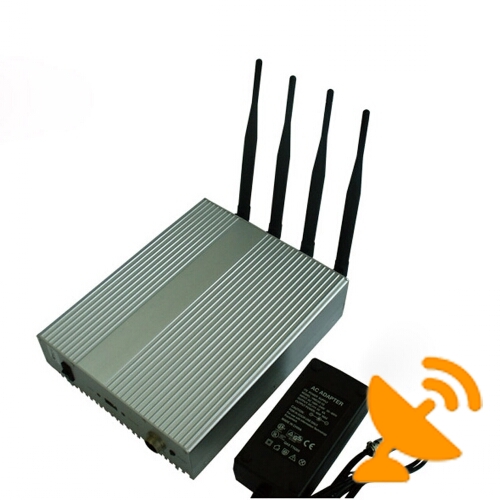 4 Antenna Remote Control Mobile Phone Signal Jammer - Click Image to Close