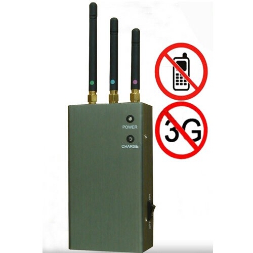 NEW Portable Cellular Phone Signal Jammer Blocker