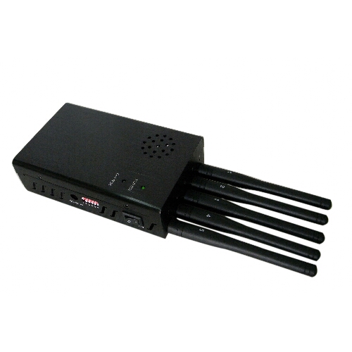 5 Antennas 3G 4G Signal Mobile Phone Jammer