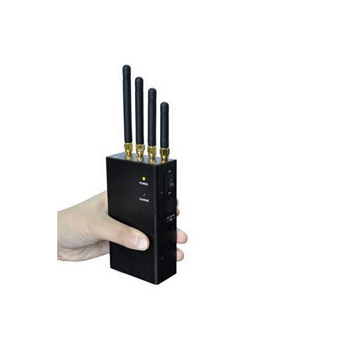 Four Antenna Cell Phone & Wifi Jammer
