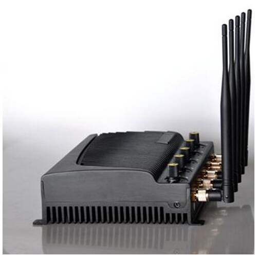 Five Antenna Wall Mounted Adjustable Cell Phone & Wifi & GPS Jammer