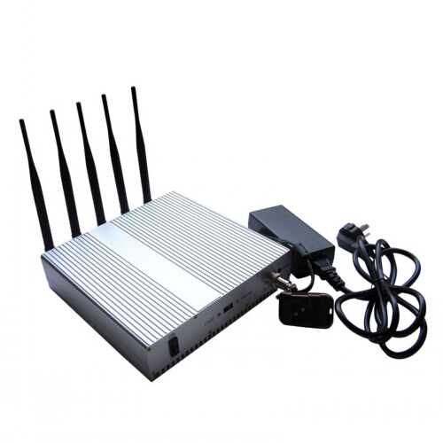 3G 4G High Power Mobile Signal Blocker with Remote Control - 4G LTE