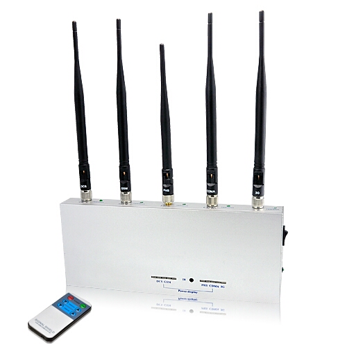 3G 2G Cellphone Jammer with Remote Control